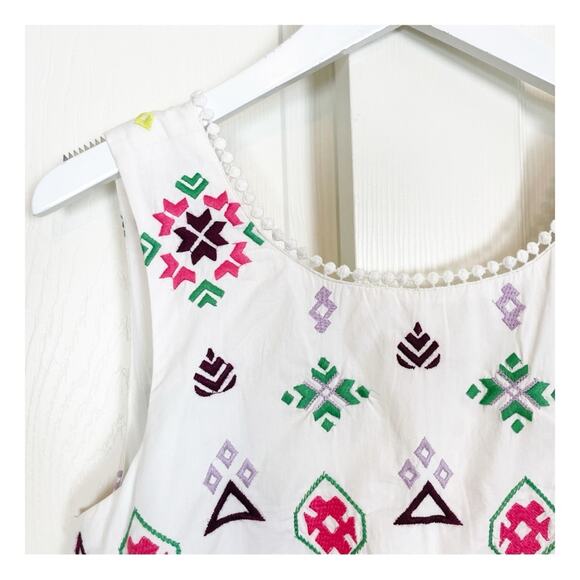 Anthropologie Dolly Embroidered Ric Rac Sun Dress NWT - Picture 6 of 11